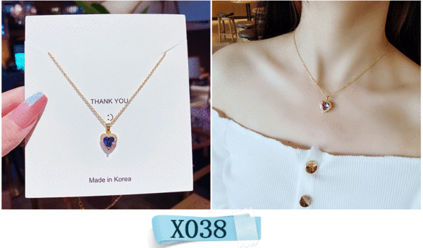 Colar feminino em titânio aço luxo não desbota versátil pendente sofisticado design exclusivo minimalista corrente clavícula acessório importação