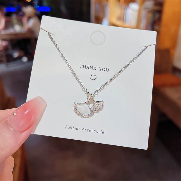 Colar feminino em titânio aço luxo não desbota versátil pendente sofisticado design exclusivo minimalista corrente clavícula acessório importação