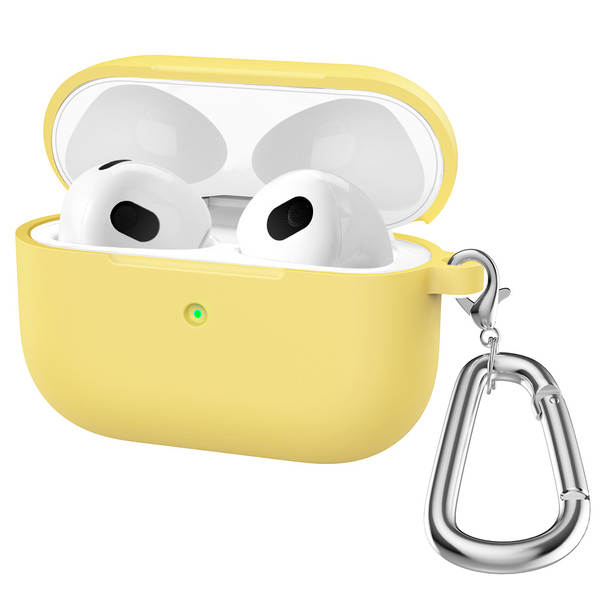 Nova capa de silicone espesso airpods pro 2ª geração com case integrado airpods 3
