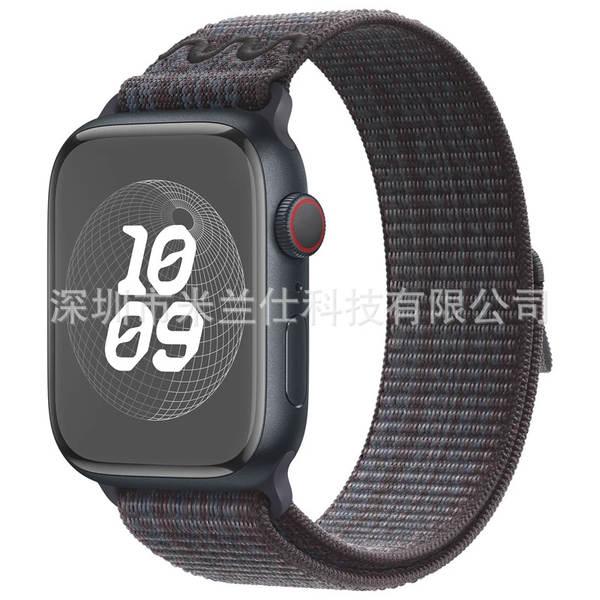 Pulseira para Apple Watch 11 iWatch 45678910 Nike nylon loop