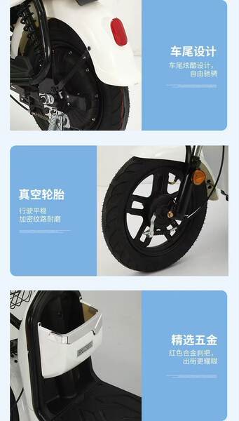 Produtor de carros elétricos de exportação transfronteiriça fornece duas rodas de bicicletas elétricas para auxiliares de carros elétricos