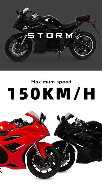 Fábrica de motos elétricas motocicleta elétrica 72V motor elétrico 2000W motocicleta elétrica de longa duração motor elétrico