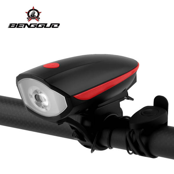 Sino de Bicicleta com Luz Rechargeável