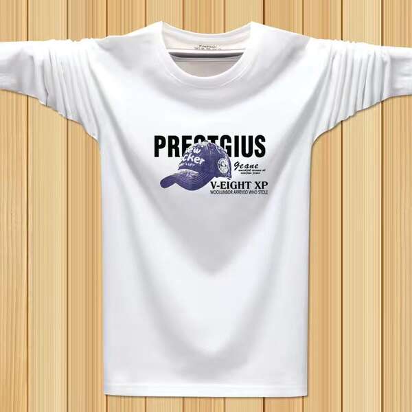 Camiseta Masculina de Manga Longa