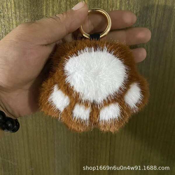 Pulseira de Pelúcia de Gato