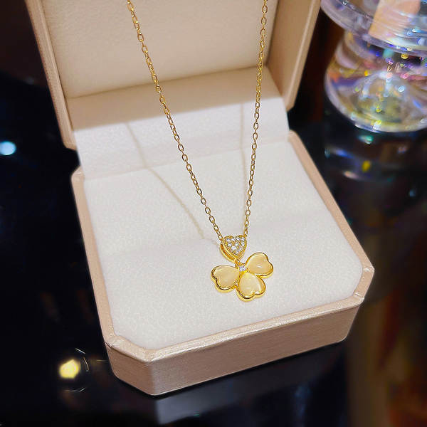 Colar feminino em titânio aço luxo não desbota versátil pendente sofisticado design exclusivo minimalista corrente clavícula acessório importação