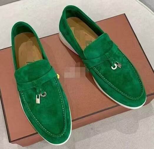 Fabricação de vendas diretas em 2023 de alta qualidade LP de uma perna de calçado suave de baixo para mulheres de lazer sapatos confortáveis
