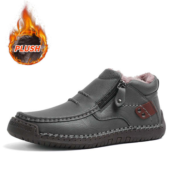 Bota de couro martens tamanho grande