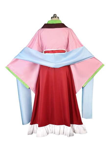 Vestido de Cosplay Gatinha Farmacêutica