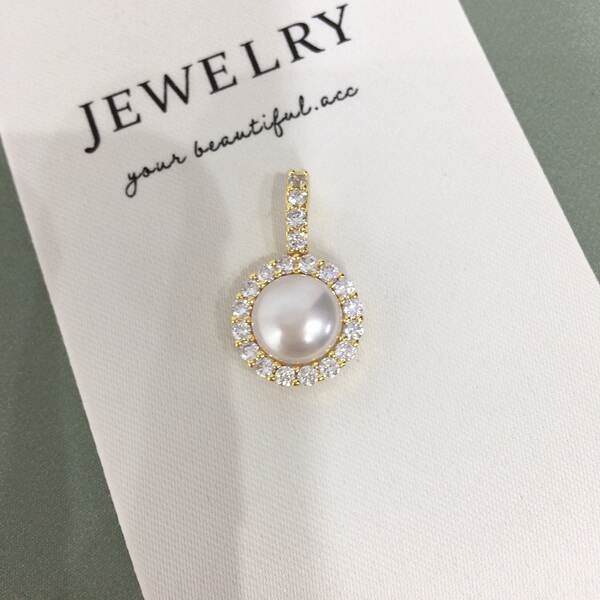 Colar de Pérola com Diamante