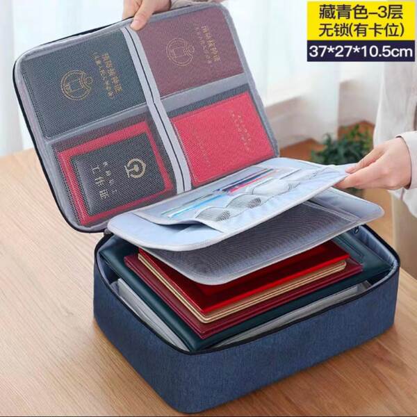 Bolsa de Organização de Documentos Impermeável
