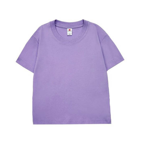 Camiseta infantil de algodão