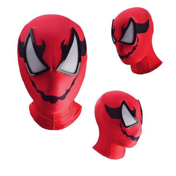 Mascara de Homem-Aranha de Veneno Camiseta de Personagem Animação Jogo de Vestuário Animação Circuito Cos Vestuário de cena