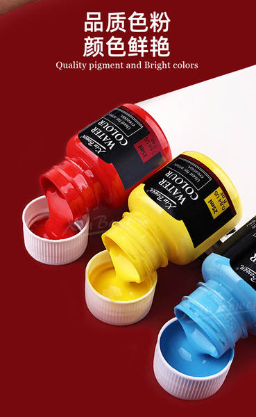 Tinta acrílica para pintura artística