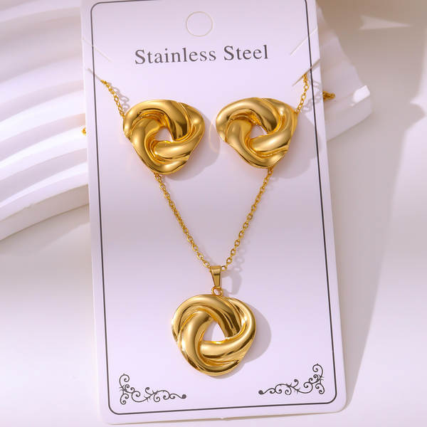 Conjunto de Joia em Aço Inox