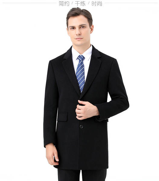 Casaco de lã masculino