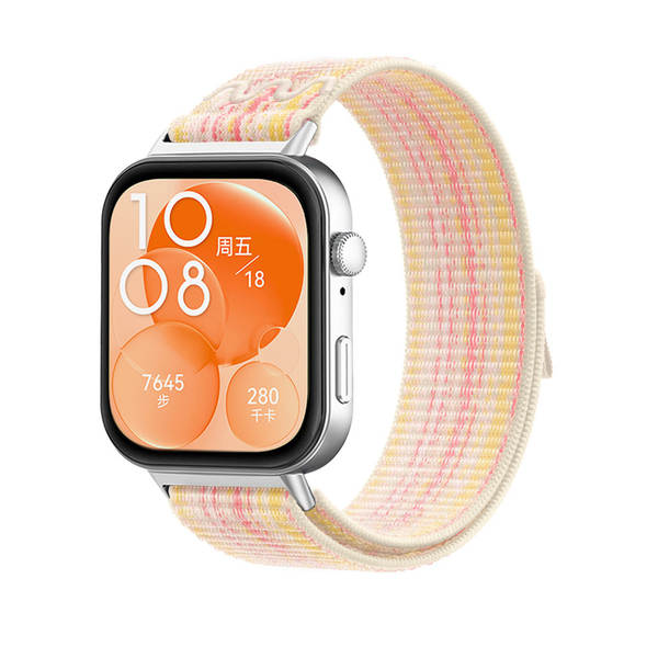 Pulseira para relógio HUAWEI Fit5pro HUAWEI Watch Fit4/3 nylon com loop