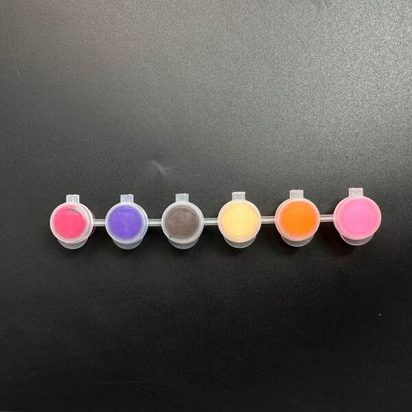 Painéis de acrílico para bonecas 3 ml 12 cores 6 cores Painéis de pintura de pedra para crianças