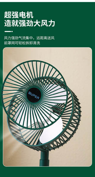 Ventilador elétrico dobrável Escritório silencioso Escritório USB Tríplice Atividade Caixa de Presentes Companheira