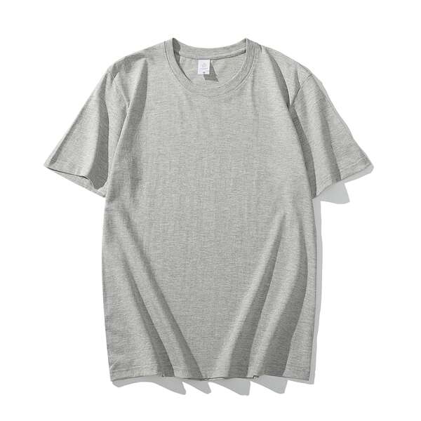 180g200g250g T-shirts de algodão limpo para roupas de trabalho