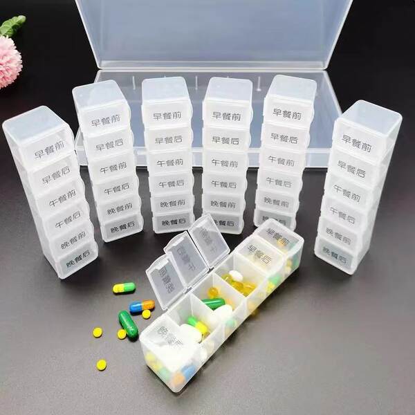 Caixa de Medicamentos Portátil 7 Dias