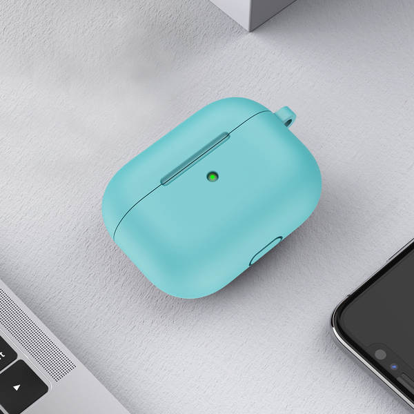 Nova capa de silicone espesso airpods pro 2ª geração com case integrado airpods 3
