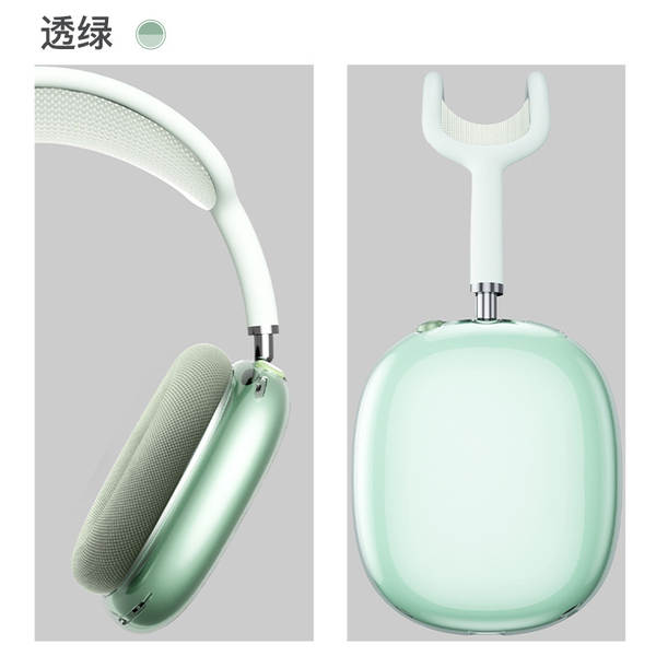 Capa protetora airpods Max2/Max compatível com apple fone de ouvido headphone Max capa transparente de alta claridade