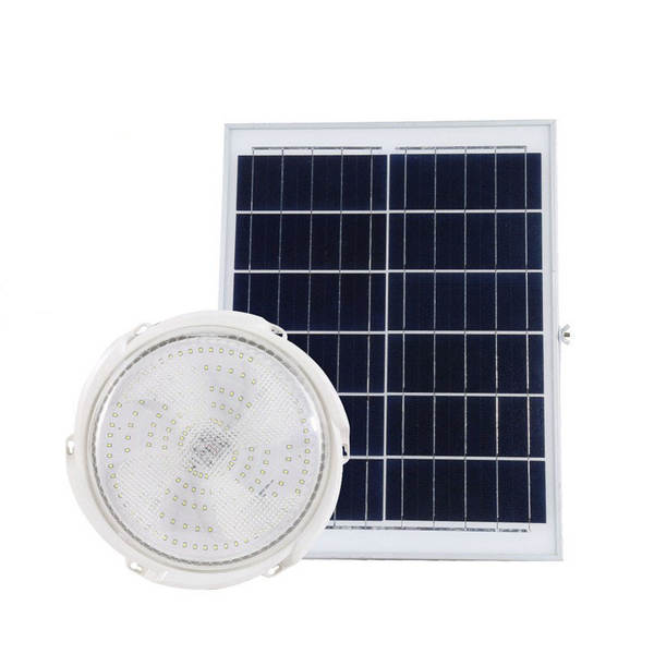 Nova lâmpada de topo solar de alta potência doméstica de balcão de iluminação interior escadaria exterior do corredor de controle de luz solar