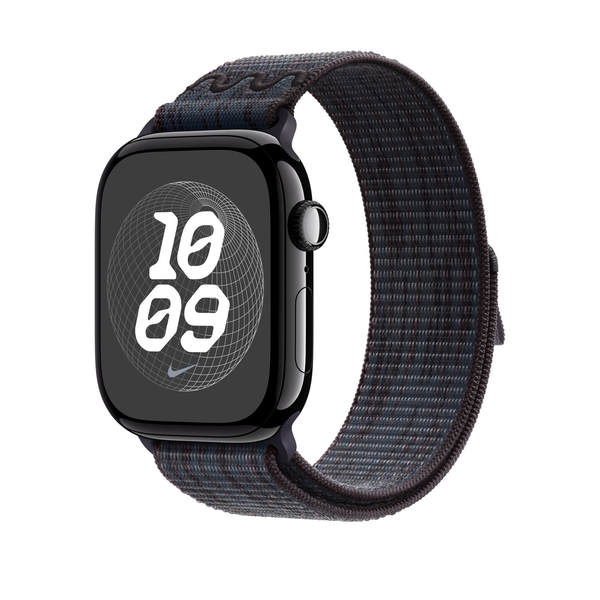 Compatível com apple watch 11 pulseira iwatch s10/9/8 nike nylon loop