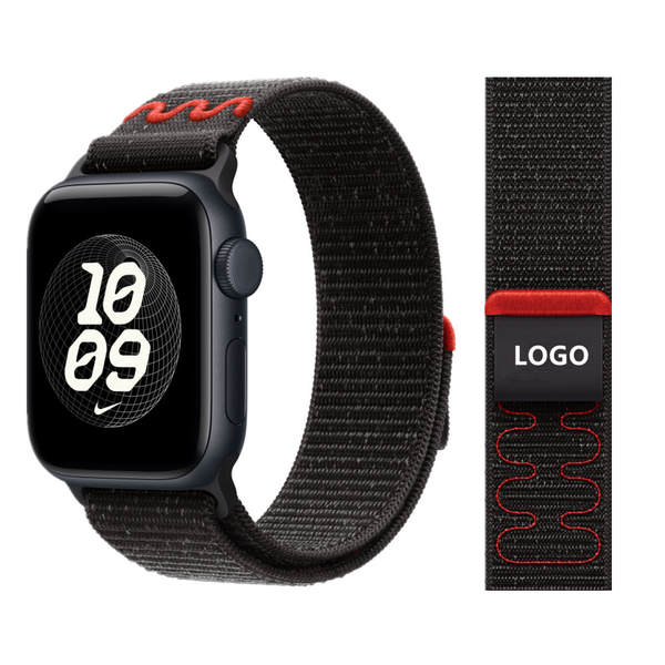 Pulseira para Apple Watch 11 iWatch 45678910 Nike nylon loop