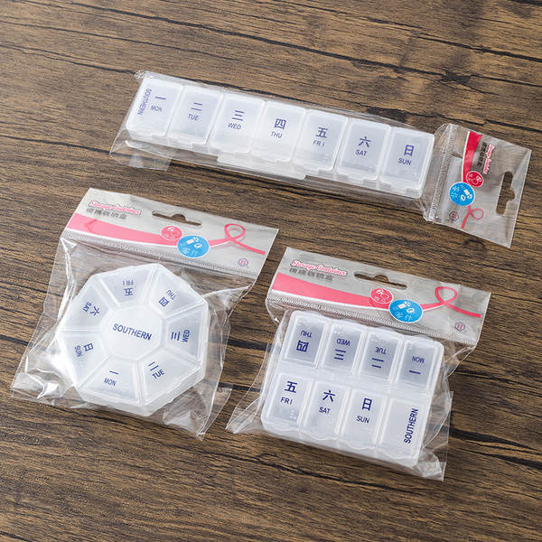 Caixa de Medicamentos Portátil 7 Dias