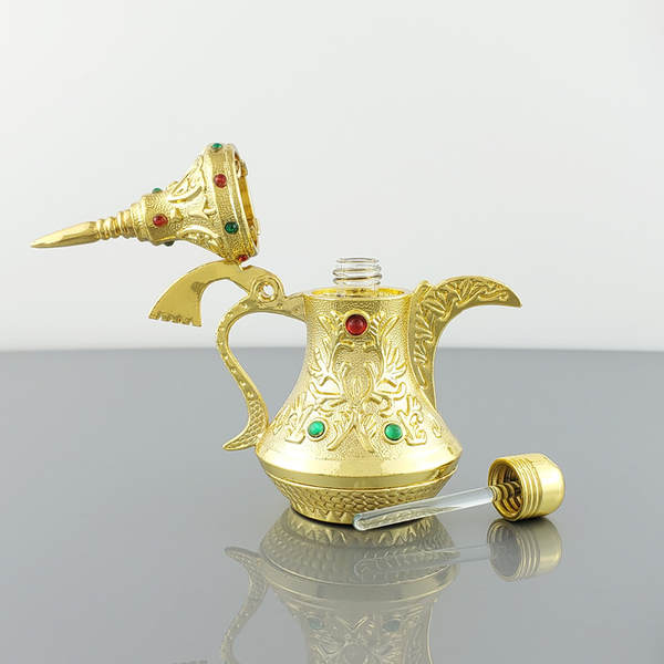 Árabes do Oriente Médio garrafas de perfume metálico Dubai garrafas de perfume de óleo essencial garrafas de vidro garrafas de vinho para a exportação de varejo comércio exterior