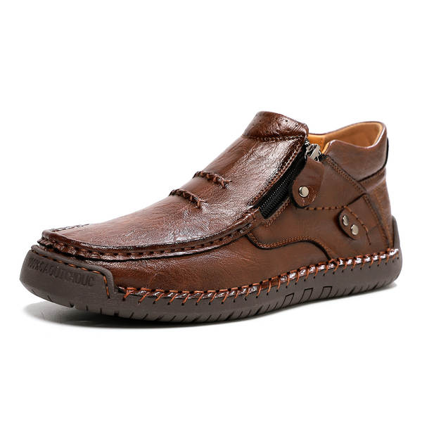 Bota de couro martens tamanho grande