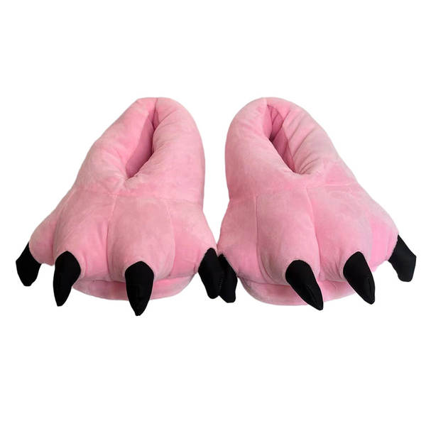 Chinelo de Dinossauro Peludo