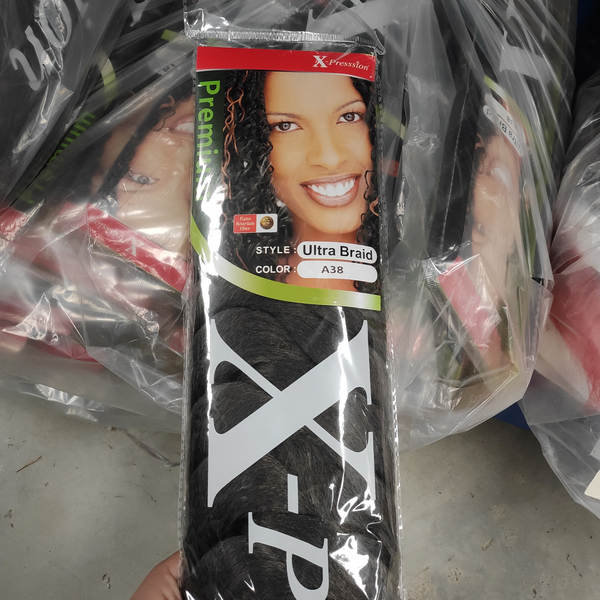XP Card Xpresssion braid 82in Cabelo grande África Cabelos sujos