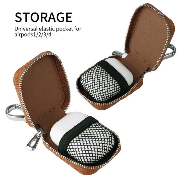 Capa de couro para AirPods 3 Bluetooth proteção AirPods geração 3 case Pro 2 fone de ouvido