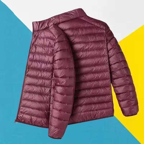 Jaqueta parka alemã premium ultraligeira em pluma de pato, tamanho grande masculino, outono-inverno, isolamento térmico