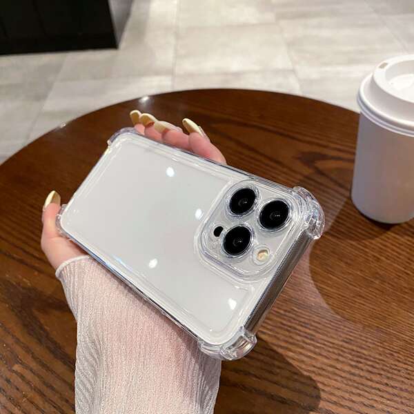 Aplicável ao iPhone 17 Proper Phone 15 PROMAX Quadrangular de proteção de casca espacial Apple 17e Airbag