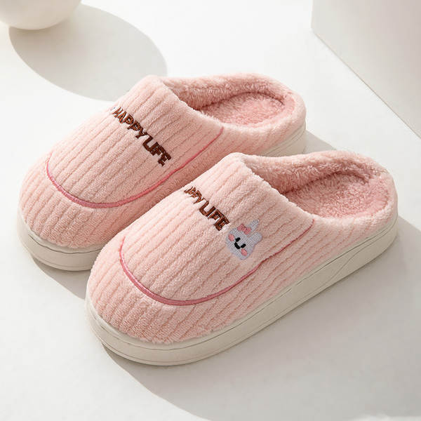 Chinelo de Felpa Quente para Mulher