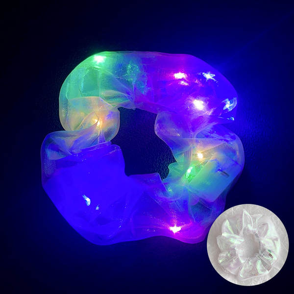 LED brilho do intestino grosso cabelo círculo di luz da noite cabelo brilho da luz da noite cabelo de cabelo da noite cabelo da fronteira cabelo