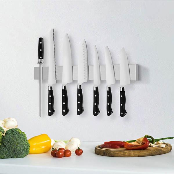 Suporte Magnético para Facas de Aço Inoxidável
