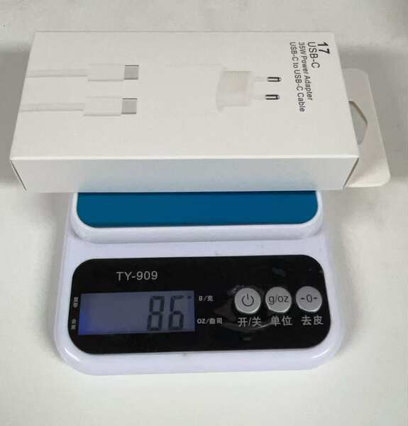 Cabeça de carregamento transfronteiriça de 35W para a Europa e os EUA para o novo carregador de iPhone 17 da Apple