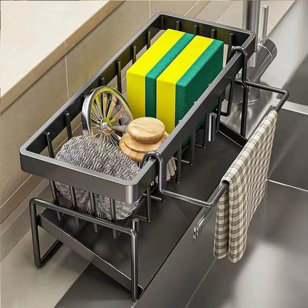 Suporte para Esponja e Escova de Limpeza