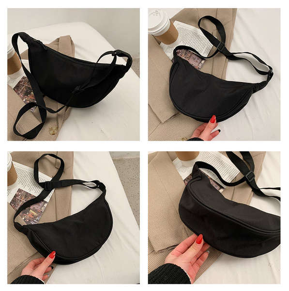 Bolsa cruzada feminina nylon