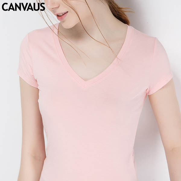 T-shirt feminino de pulso curto para o verão T-shirt feminino K242A
