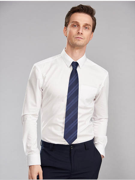 Azul Negócios Vestido de cor cinza profunda Azul Fácil de ser preguiçoso Cadeia de casamento do noivo
