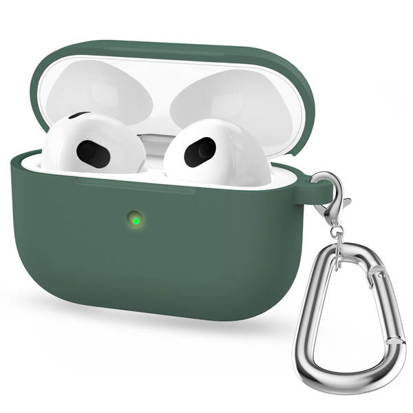 Nova capa de silicone espesso airpods pro 2ª geração com case integrado airpods 3