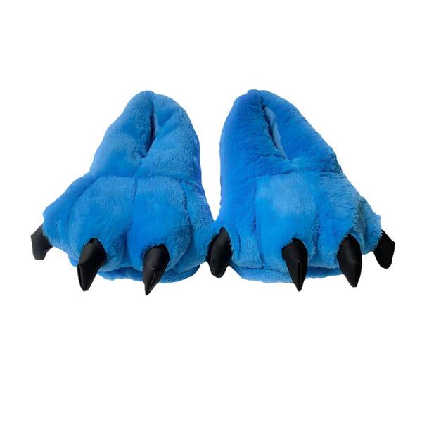 Chinelo de Dinossauro Peludo