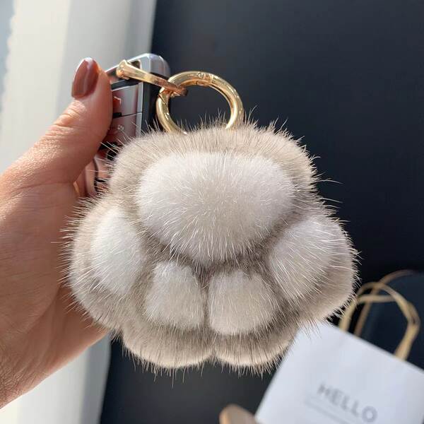 Pulseira de Pelúcia de Gato