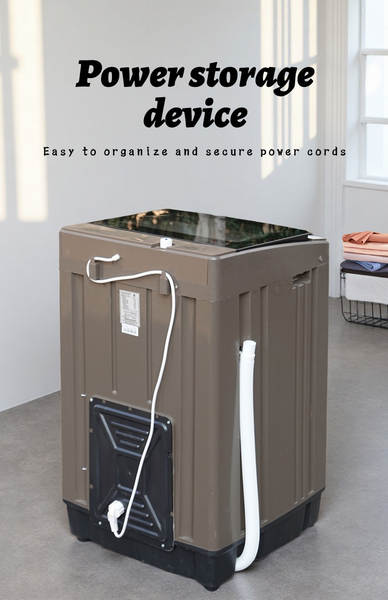 Máquina de lavar roupa automática com secadora